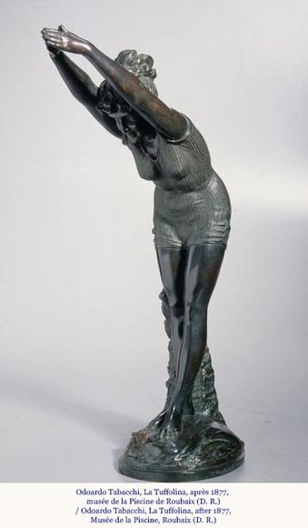 Odoardo TABACCHI, La Tuffolina or The Diver, after 1877 Odoardo TABACCHI, La Tuffolina or The Diver, after 1877-8