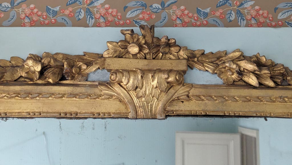 Louis XVI period gilded trumeau Louis XVI period gilded trumeau-1