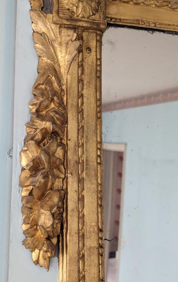 Louis XVI period gilded trumeau Louis XVI period gilded trumeau-3