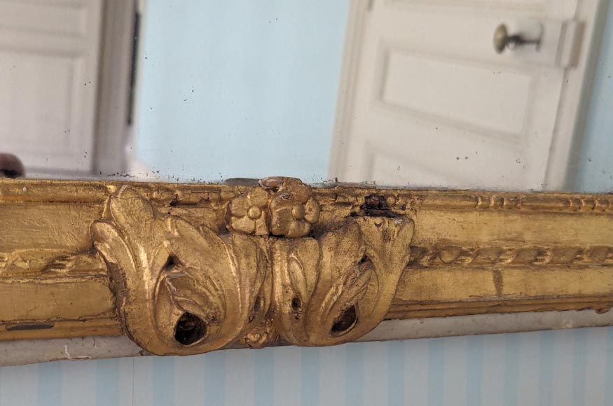 Louis XVI period gilded trumeau Louis XVI period gilded trumeau-7