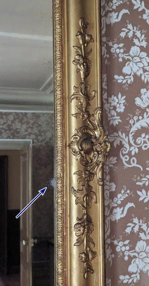 Napoleon III-style gilded trumeau Napoleon III-style gilded trumeau-4