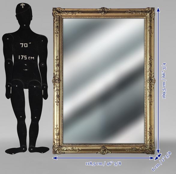 Napoleon III-style gilded trumeau Napoleon III-style gilded trumeau-7