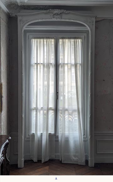 Pair of Napoleon III style curtain boxes Pair of Napoleon III style curtain boxes-3