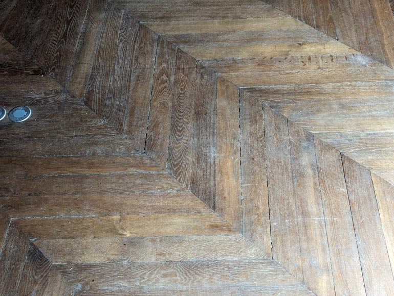 18 m² lot of Point de Hongrie parquet flooring 18 m² lot of Point de Hongrie parquet flooring-5