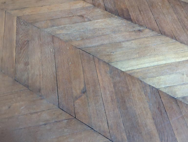 11 m² lot of Point de Hongrie parquet flooring 11 m² lot of Point de Hongrie parquet flooring-4