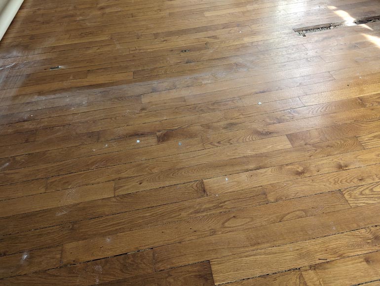 Approx. 70 m² of linear parquet flooring Approx. 70 m² of linear parquet flooring-4