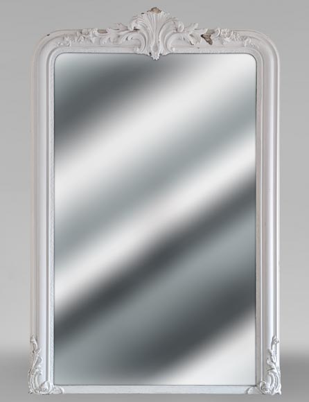 Louis XV style trumeau decorated with a flowering palmette Louis XV style trumeau decorated with a flowering palmette-0