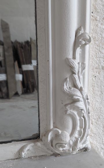 Louis XV style trumeau decorated with a flowering palmette Louis XV style trumeau decorated with a flowering palmette-5