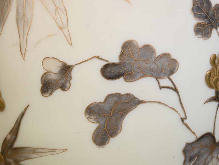 Jules Barbe for Thomas Webb (attributed to), Japanese-style Vase with Dragons, late 19th Century  Jules Barbe for Thomas Webb (attributed to), Japanese-style Vase with Dragons, late 19th Century -9