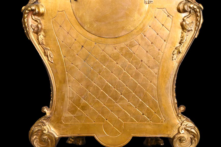 H&F Paris, Cartel with Four Espagnolette Figures, 19th Century H&F Paris, Cartel with Four Espagnolette Figures, 19th Century-15