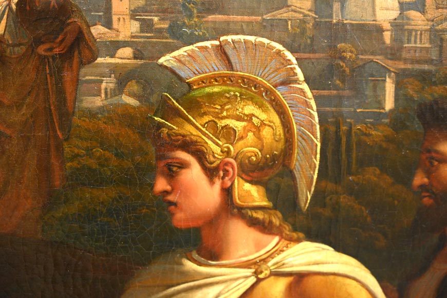 Jean-Auguste BARD, Alexander and Diogenes, 1838, Salon of 1839 Jean-Auguste BARD, Alexander and Diogenes, 1838, Salon of 1839-5