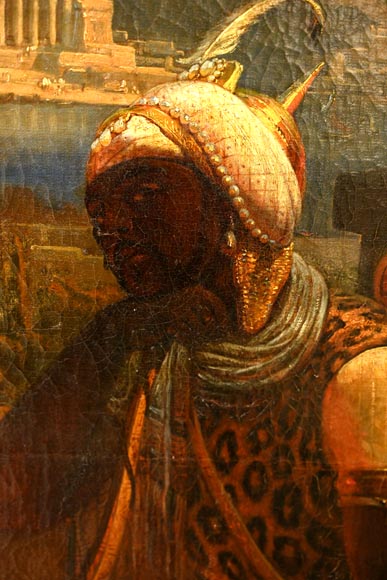 Jean-Auguste BARD, Alexander and Diogenes, 1838, Salon of 1839 Jean-Auguste BARD, Alexander and Diogenes, 1838, Salon of 1839-11