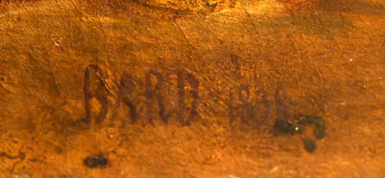 Jean-Auguste BARD, Alexander and Diogenes, 1838, Salon of 1839 Jean-Auguste BARD, Alexander and Diogenes, 1838, Salon of 1839-15