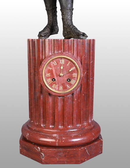 Parisian Clockmaker, Clock with “Narcissus” of Pompeii, late 19th Century Parisian Clockmaker, Clock with “Narcissus” of Pompeii, late 19th Century-4