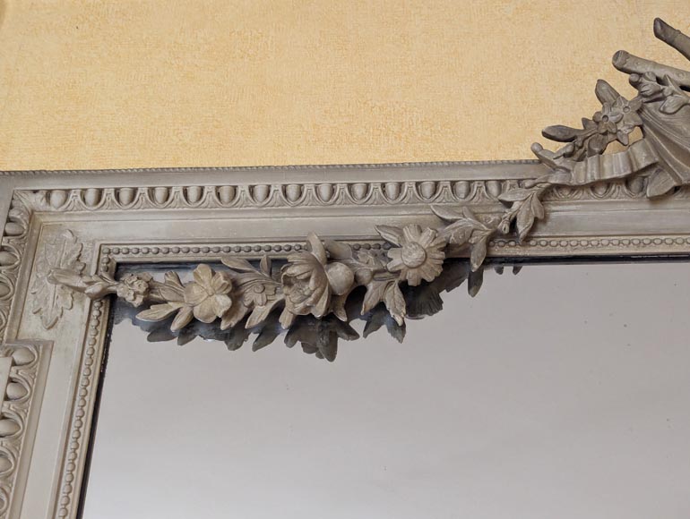 Louis XVI-style trumeau with musical instruments Louis XVI-style trumeau with musical instruments-3