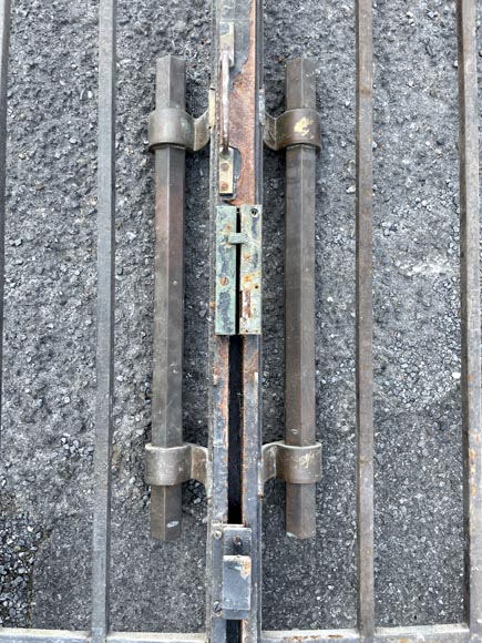 Double Cast Iron Gate – Art Deco Style Double Cast Iron Gate – Art Deco Style-5