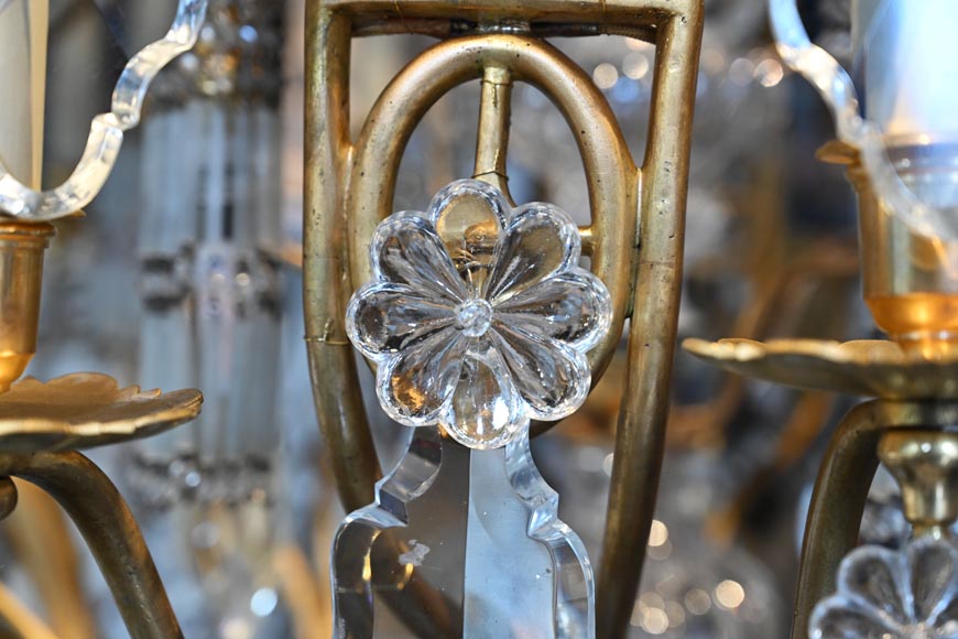 Twenty-Four-Arm Chandelier Based on Château de Versailles Chandeliers, 20th century Twenty-Four-Arm Chandelier Based on Château de Versailles Chandeliers, 20th century-6