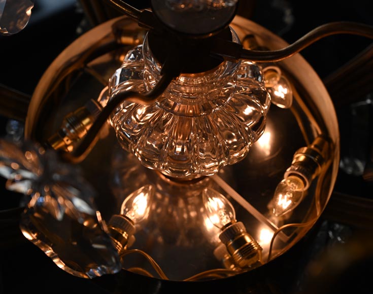 Twenty-Four-Arm Chandelier Based on Château de Versailles Chandeliers, 20th century Twenty-Four-Arm Chandelier Based on Château de Versailles Chandeliers, 20th century-13