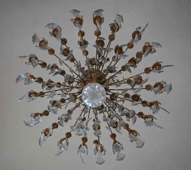 Twenty-Four-Arm Chandelier Based on Château de Versailles Chandeliers, 20th century Twenty-Four-Arm Chandelier Based on Château de Versailles Chandeliers, 20th century-14