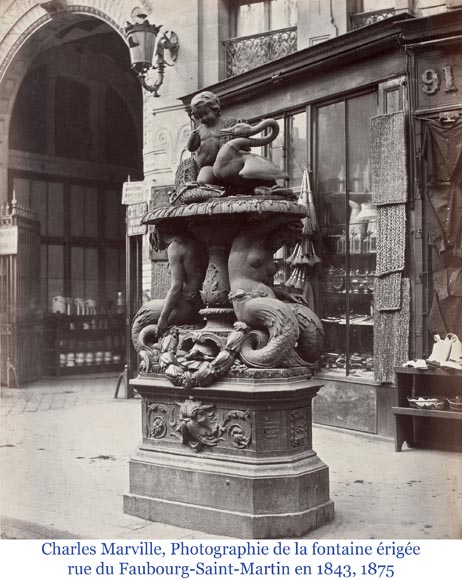 Jean-Jacques FEUCHÈRE (attributed to), Jardiniere with Three Tritonesses in Porphyry and Marble, first half of the 19th century Jean-Jacques FEUCHÈRE (attributed to), Jardiniere with Three Tritonesses in Porphyry and Marble, first half of the 19th century-13