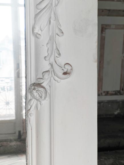 Louis XV style trumeau decorated with a beautiful shell Louis XV style trumeau decorated with a beautiful shell-4