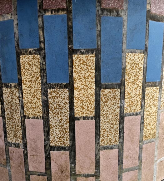 Well Decorated With Polychrome Ceramic Tiles, 1980s Well Decorated With Polychrome Ceramic Tiles, 1980s-5