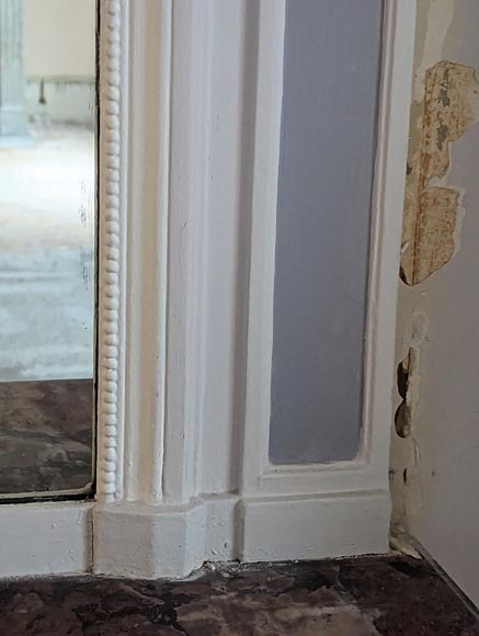 Louis XVI style trumeau adorned with an arch and wreaths of flowers Louis XVI style trumeau adorned with an arch and wreaths of flowers-5