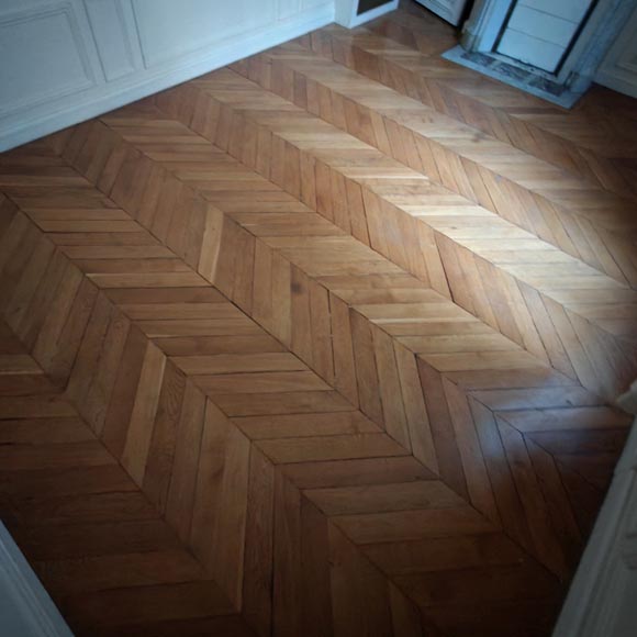 9 m² lot of Hungarian point wood flooring 9 m² lot of Hungarian point wood flooring-0