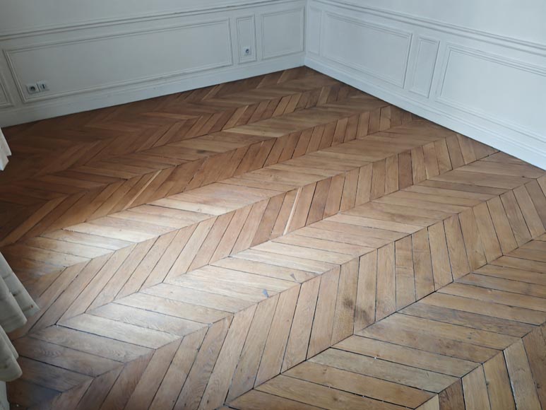 9 m² lot of Hungarian point wood flooring 9 m² lot of Hungarian point wood flooring-3