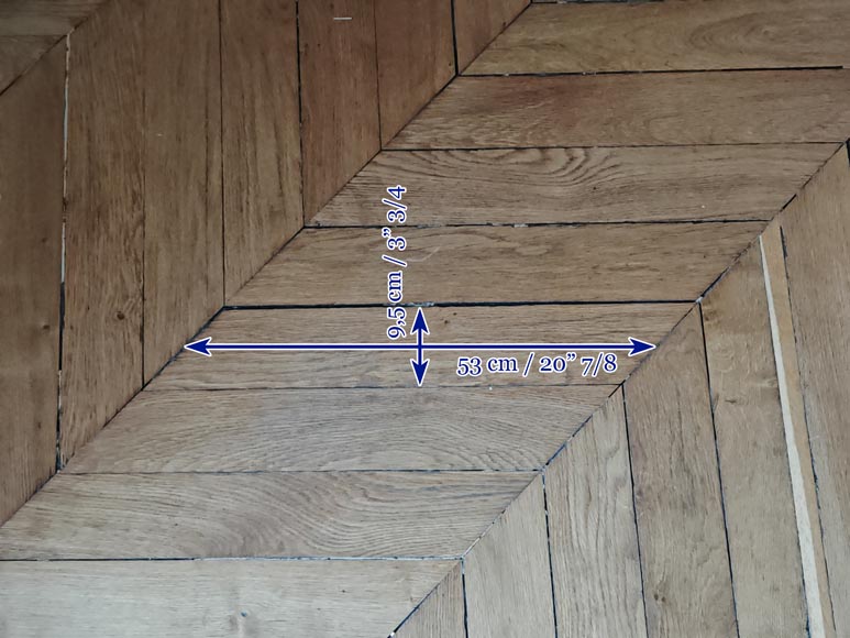 9 m² lot of Hungarian point wood flooring 9 m² lot of Hungarian point wood flooring-5