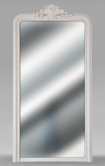 Louis XV style trumeau surmounted by a shell Louis XV style trumeau surmounted by a shell-0