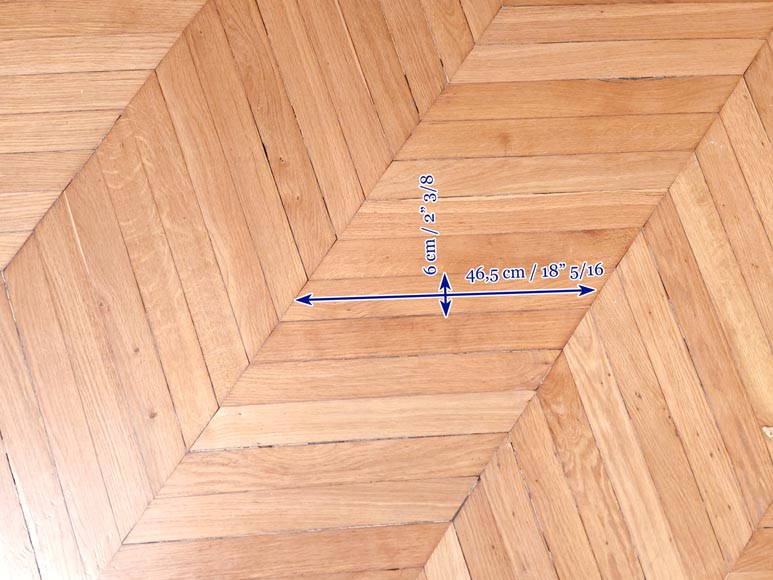 23 m² lot of Hungarian point wood flooring 23 m² lot of Hungarian point wood flooring-12