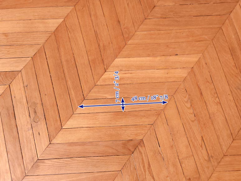 18 m² lot of Hungarian point wood flooring 18 m² lot of Hungarian point wood flooring-3