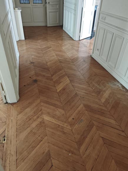 12 m² lot of Hungarian point wood flooring 12 m² lot of Hungarian point wood flooring-1