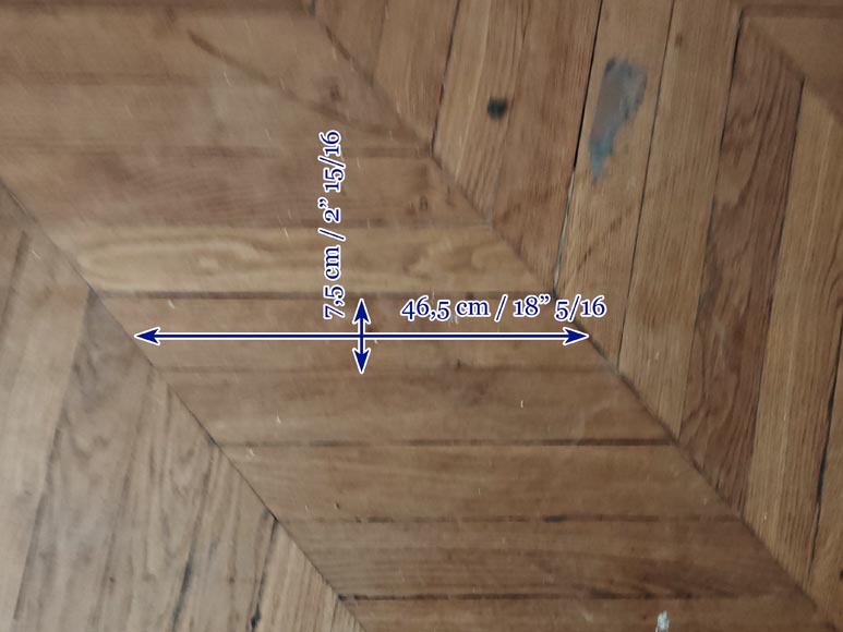 12 m² lot of Hungarian point wood flooring 12 m² lot of Hungarian point wood flooring-4