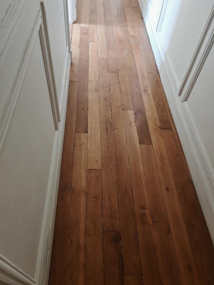Lot of approximately 7 m² of linear parquet flooring Lot of approximately 7 m² of linear parquet flooring-3