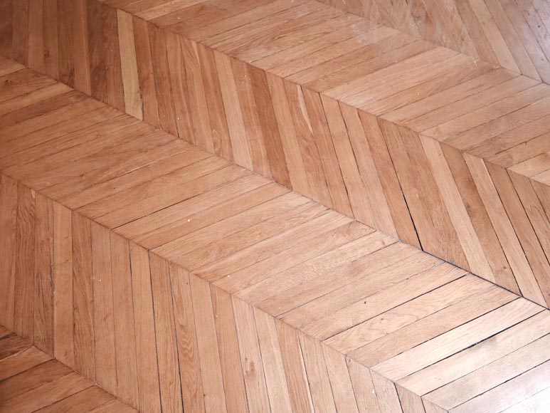 21 m² lot of Hungarian point wood flooring 21 m² lot of Hungarian point wood flooring-2