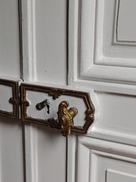 Pair of molded double doors Pair of molded double doors-11