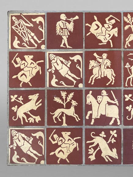 Cast iron table in Neo-Gothic style, 19th century Cast iron table in Neo-Gothic style, 19th century-4