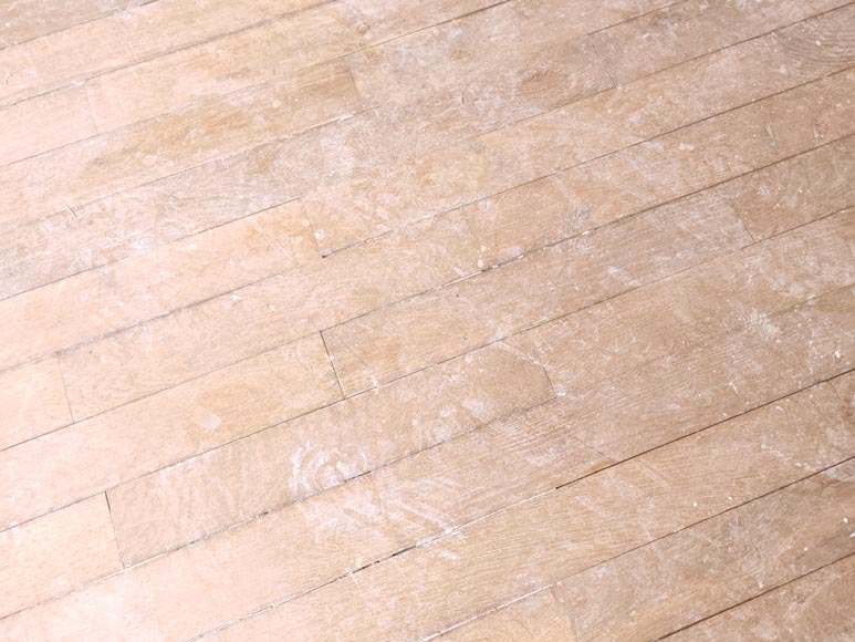Lot of approximately 10 m² of linear parquet flooring Lot of approximately 10 m² of linear parquet flooring-3