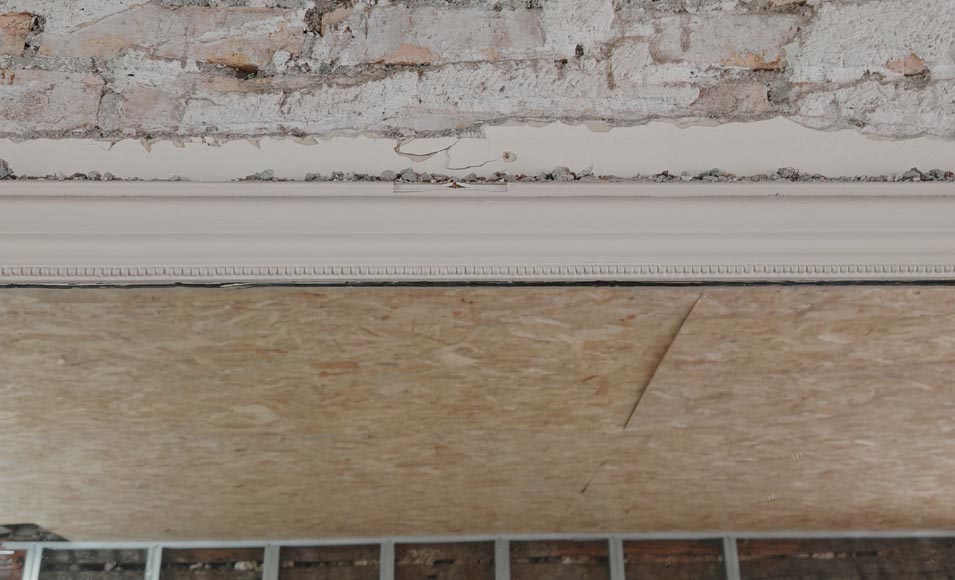 Louis XVI style trumeau decorated with a frieze of pearls Louis XVI style trumeau decorated with a frieze of pearls-1