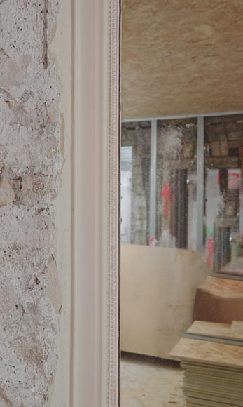 Louis XVI style trumeau decorated with a frieze of pearls Louis XVI style trumeau decorated with a frieze of pearls-3