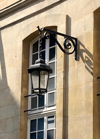 Superb set of four Regency style lanterns Superb set of four Regency style lanterns-1