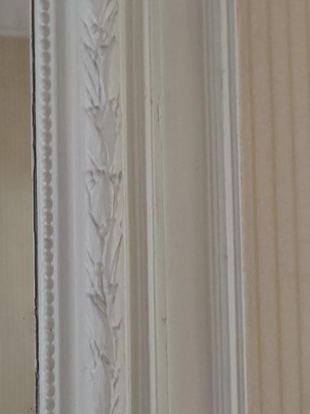 Louis XVI style trumeau surmounted by a quiver and torch Louis XVI style trumeau surmounted by a quiver and torch-3