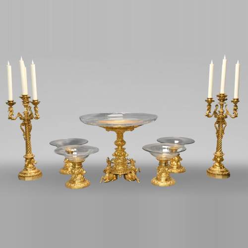 THOMIRE & Cie, Hunting-Themed Centerpiece, before 1853