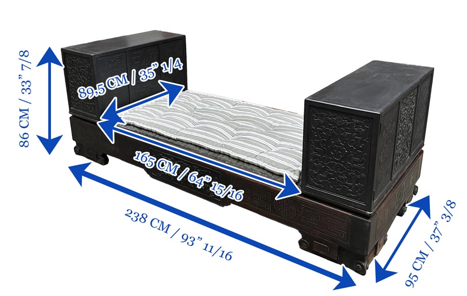 Japanese-style daybed – Maison des Bambous Japanese-style daybed – Maison des Bambous-8