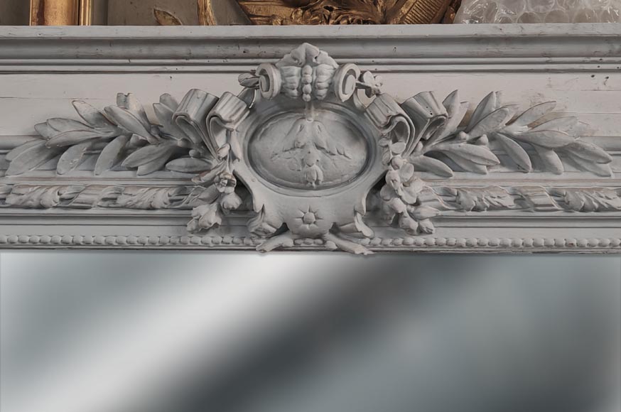 Louis XVI style trumeau with scrolled acanthus leaves Louis XVI style trumeau with scrolled acanthus leaves-1