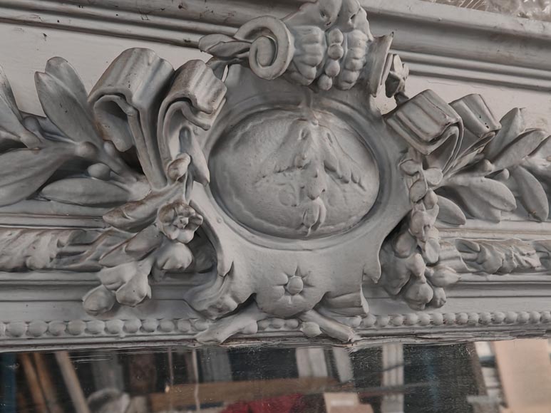 Louis XVI style trumeau with scrolled acanthus leaves Louis XVI style trumeau with scrolled acanthus leaves-2