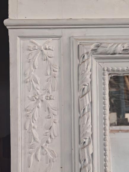 Louis XVI style trumeau with scrolled acanthus leaves Louis XVI style trumeau with scrolled acanthus leaves-4