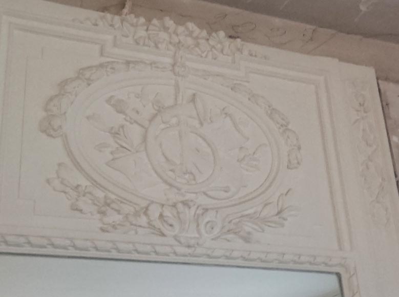 Louis XVI-style trumeau with musical instruments Louis XVI-style trumeau with musical instruments-2